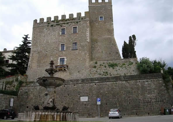 manciano - Rocca e Fontana monumentale
